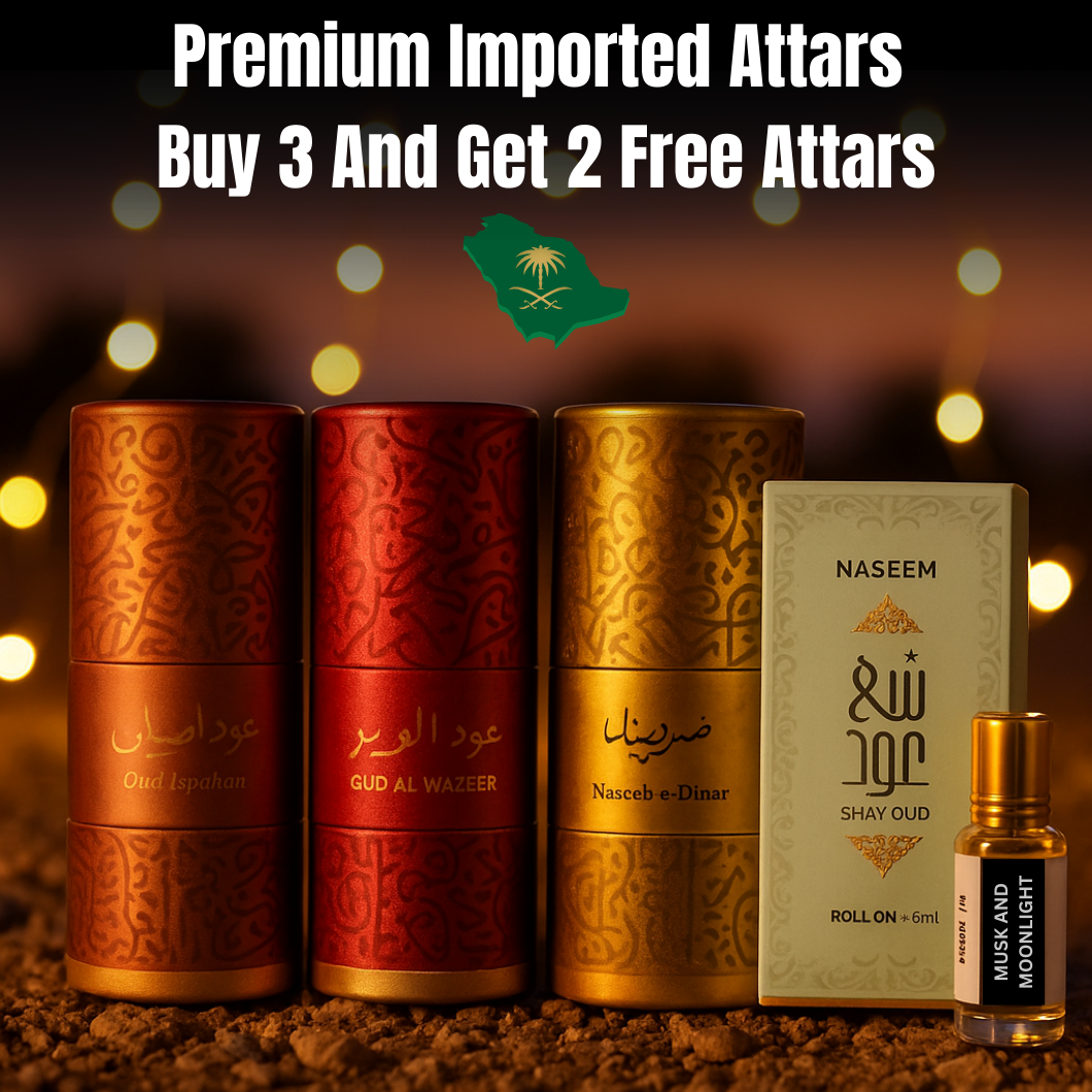 3 Premium Al momin Attars + 2 Free Gift π Imported from Saudi Arabia πΈπ¦
