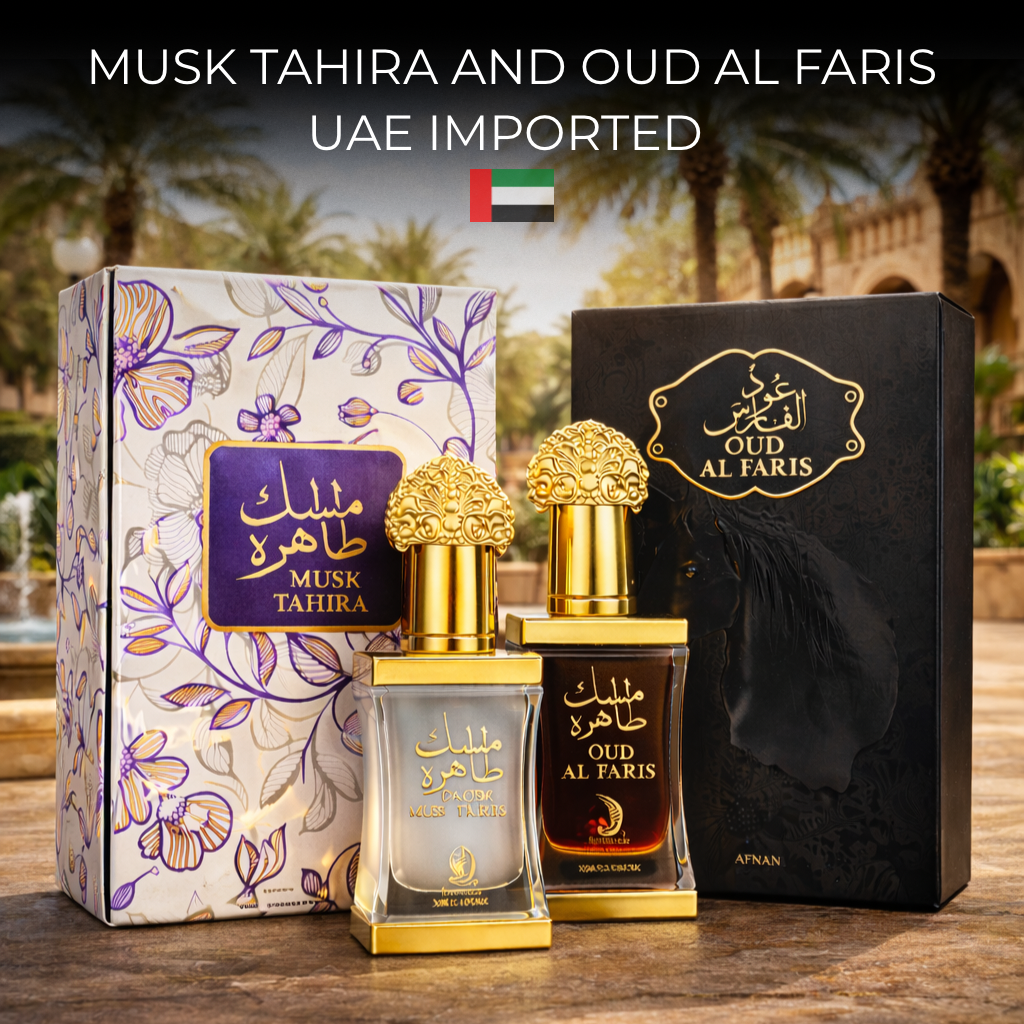 MUSK TAHIRA AND OUD AL FARIS - BY ARABIYAT - UAE IMPORTED 🇦🇪