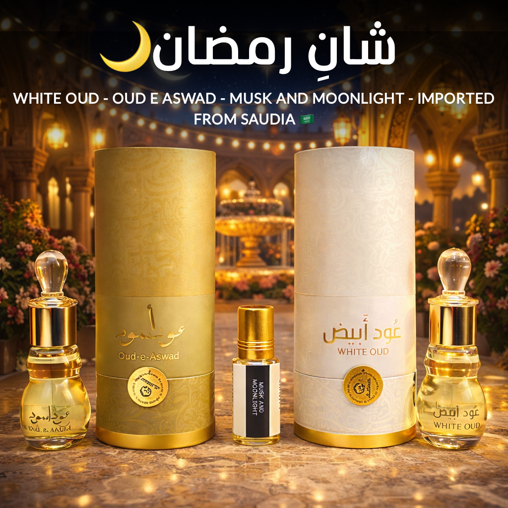 WHITE OUD + OUD E ASWAD BY AL MOMIN FREE ATTAR GIFT ๐ IMPORTED FROM SAUDIA ๐ธ๐ฆ