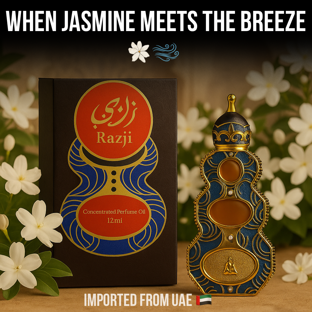 RAZJI – Arabic Chambeli Attar | Imported from Saudi Arabia 🇸🇦
