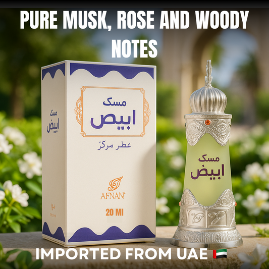 Musk Abiyad by Afnan - UAE imported 🇦🇪