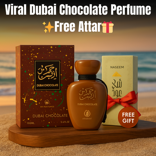 Dubai Viral Perfume by Lamsat hareer + Free Attar (UAE Imported) 🇦🇪