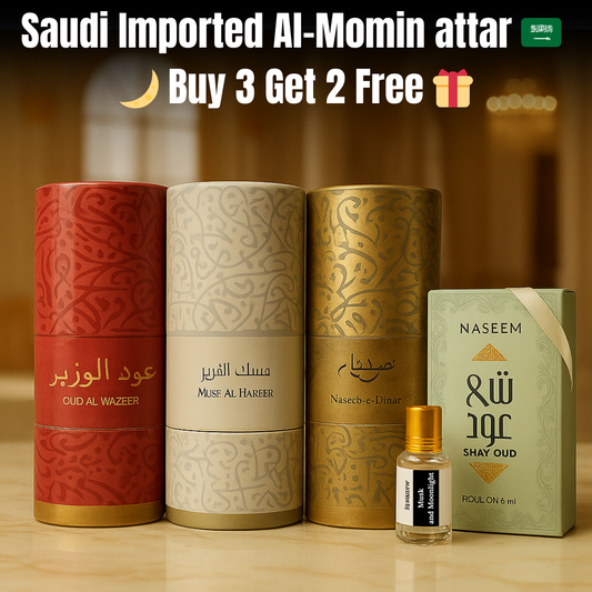 3 Imported Attars + 2 Gifts 🎁 - From Saudi Arabia 🇸🇦