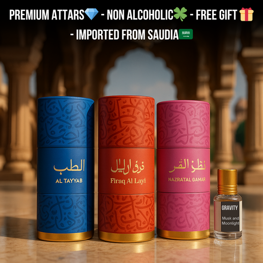 3 Premium Al momin Attars + Free Gift 🎁 Imported from Saudi Arabia 🇸🇦